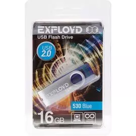 Flash USB 16 Gb Exployd 530 (blue)