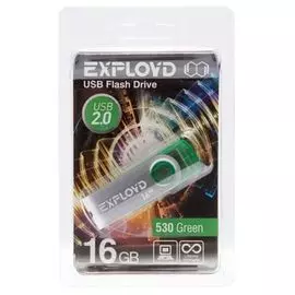 Flash USB 16 Gb Exployd 530 (green)