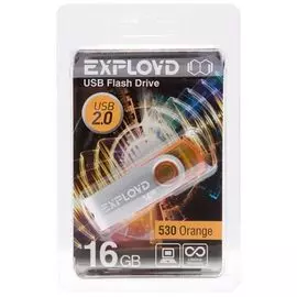 Flash USB 16 Gb Exployd 530 orange