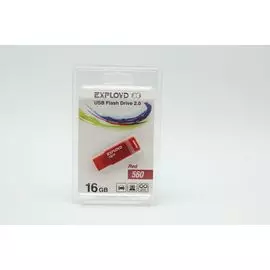 Flash USB 16 Gb Exployd 560 (red)