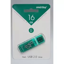 Flash USB 16 GB SmartBuy Glossy green