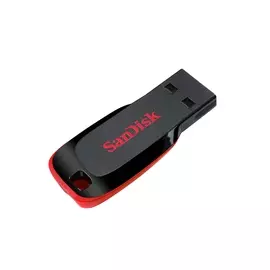 Flash USB 32 Gb SanDisk CZ50 Cruzer Blade black/red