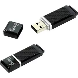 Flash USB 32 Gb SmartBuy Quartz series black