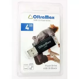 Flash USB 4 Gb Oltramax Drive 30 (black)