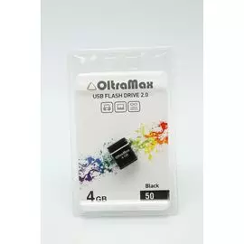 Flash USB 4 Gb Oltramax Drive 50 black