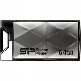 Flash USB 64 Gb Silicon Power Touch 850 (titanium)