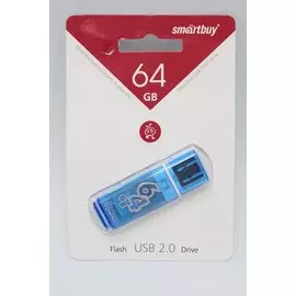 Flash USB 64 Gb SmartBuy Glossy blue