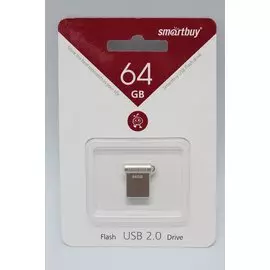 Flash USB 64 Gb SmartBuy Wispy silver
