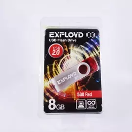 Flash USB 8 Gb Exployd 530 red