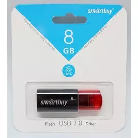Flash USB 8 Gb SmartBuy Click Black