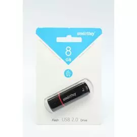 Flash USB 8 Gb SmartBuy Crown Black