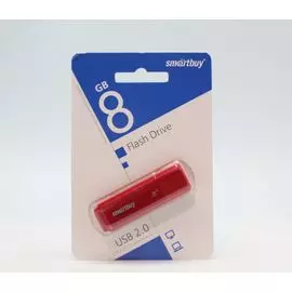 Flash USB 8 Gb SmartBuy Dock Red