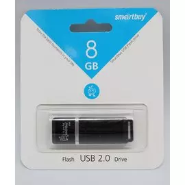 Flash USB 8 Gb SmartBuy Quartz black