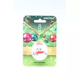 Flash USB 8 Gb SmartBuy Wild series Снеговик