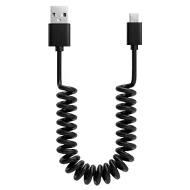 Кабель micro-USB (CA-101) Olmio витой черный