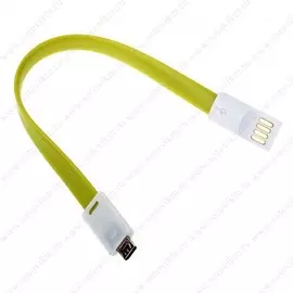Кабель micro-USB (CA-101) плоский Color Euro