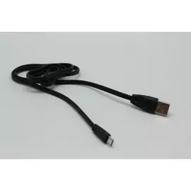 Кабель micro-USB (CA-101) Walker С320 плоский черный