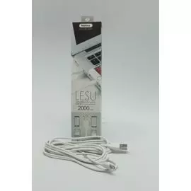 Кабель micro-USB/Lightning Remax Lesu