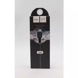 Кабель Type-C/USB 2 метра Hoco X20 черный
