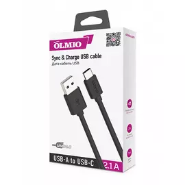 Кабель Type-C/USB Olmio