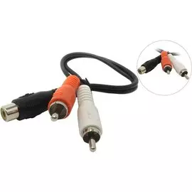 Кабель удлинитель 2RCA F/2RCA F 2m Perfeo