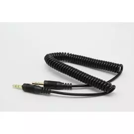 Кабель удлинитель 3.5 Jack F/3.5 Jack F AUX пружинка AVS