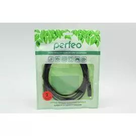Кабель удлинитель 3.5 Jack F/3.5 Jack M AUX 2m Perfeo