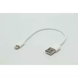 Кабель USB IPhone 5/IPad mini Lightning 20см Partner белый