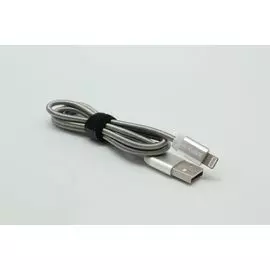 Кабель USB IPhone 5/IPad mini Lightning Joyroom S-M322 в металлической оплетке серебристый