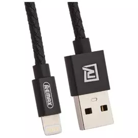 Кабель USB IPhone 5/IPad mini Lightning Remax RC-058 в кожанной оплетке