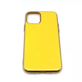 Накладка iPhone 11 6,1" желтая силиконовая CM