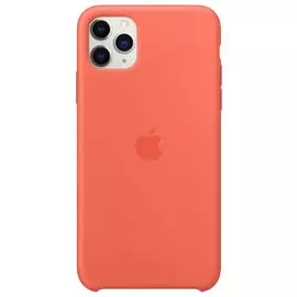 Накладка iPhone 11 Pro Max 6.5 оранжевая Silicone Case MX022ZM/A