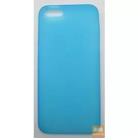 Накладка iPhone 5/5S голубая 0.35 mm
