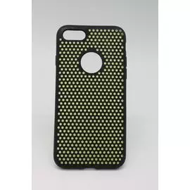 Накладка iPhone 7/8 4,7" черно-зеленая силиконовая Sport Case