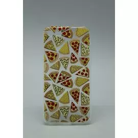 Накладка iPhone 7/8 4,7" прозрачная силиконовая Pizza
