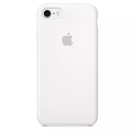 Накладка iPhone 7/8 Plus 5,5" белая Silicone Case