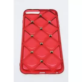 Накладка iPhone 7/8 Plus 5,5" красная Romb