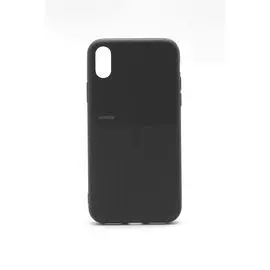 Накладка iPhone X 5,8" черная Mokka Prepple