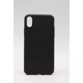 Накладка iPhone X 5,8" черная пластиковая ultra-thin