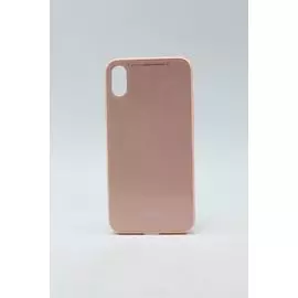 Накладка iPhone X 5,8" пудровая Hard Case