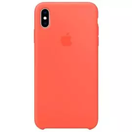 Накладка iPhone XS Max 6.5" спелый нектарин Silicon Case MTFF2ZM/A
