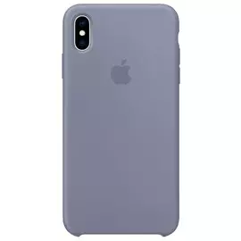 Накладка iPhone XS Max 6.5" темная лаванда Silicon Case MTFH2ZM/A
