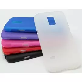 Накладка Samsung A700 Galaxy A7 белая силиконовая Activ