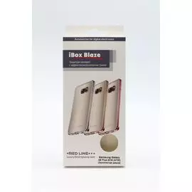 Накладка Samsung A730 Galaxy A8+ (2018) золотистая IBox Blaze