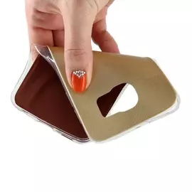 Накладка Samsung G920 Galaxy S6 золотистая Activ HiCase