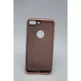 Накладка Samsung G950 Galaxy S8 розовая силиконовая Perforation Glossy