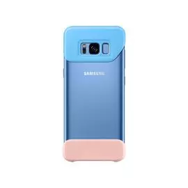 Накладка Samsung G955 Galaxy S8+ голубая/персиковая 2Piece Cover EF-MG955CLEGRU