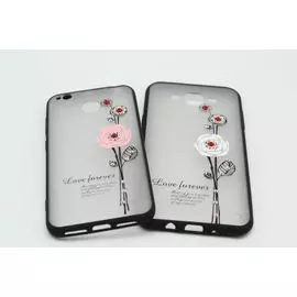 Накладка Samsung G960 Galaxy S9 Diamond Flower