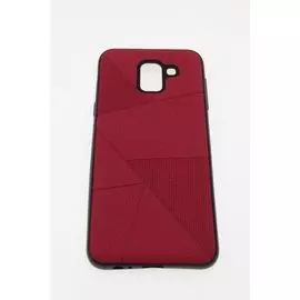 Накладка Samsung J600 Galaxy J6 (2018) красная Avangard