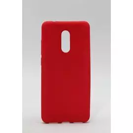 Накладка Xiaomi Redmi 5 красная силиконовая Mobile
